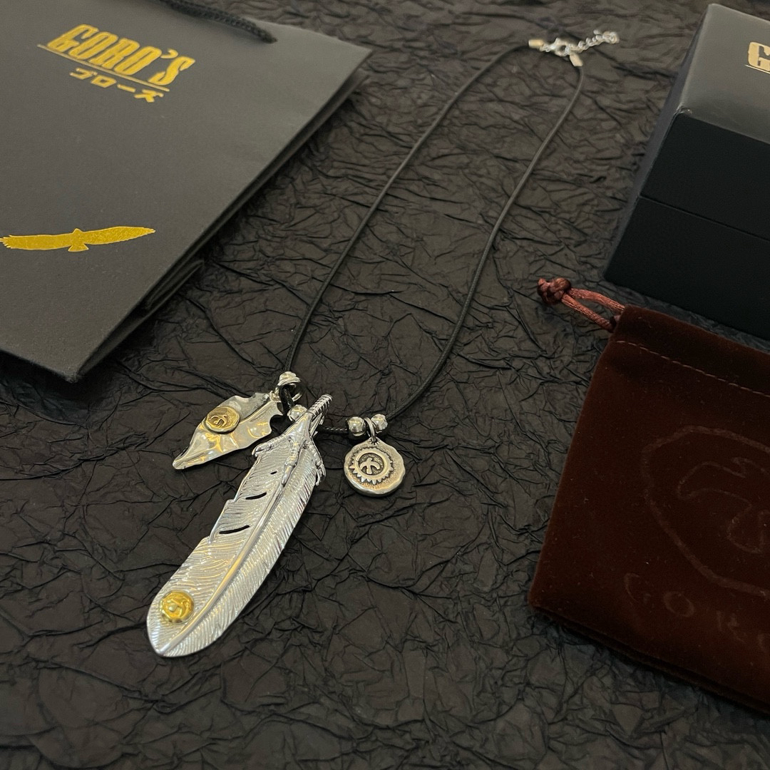 Goro's Takahashi Classic Feather Pendant