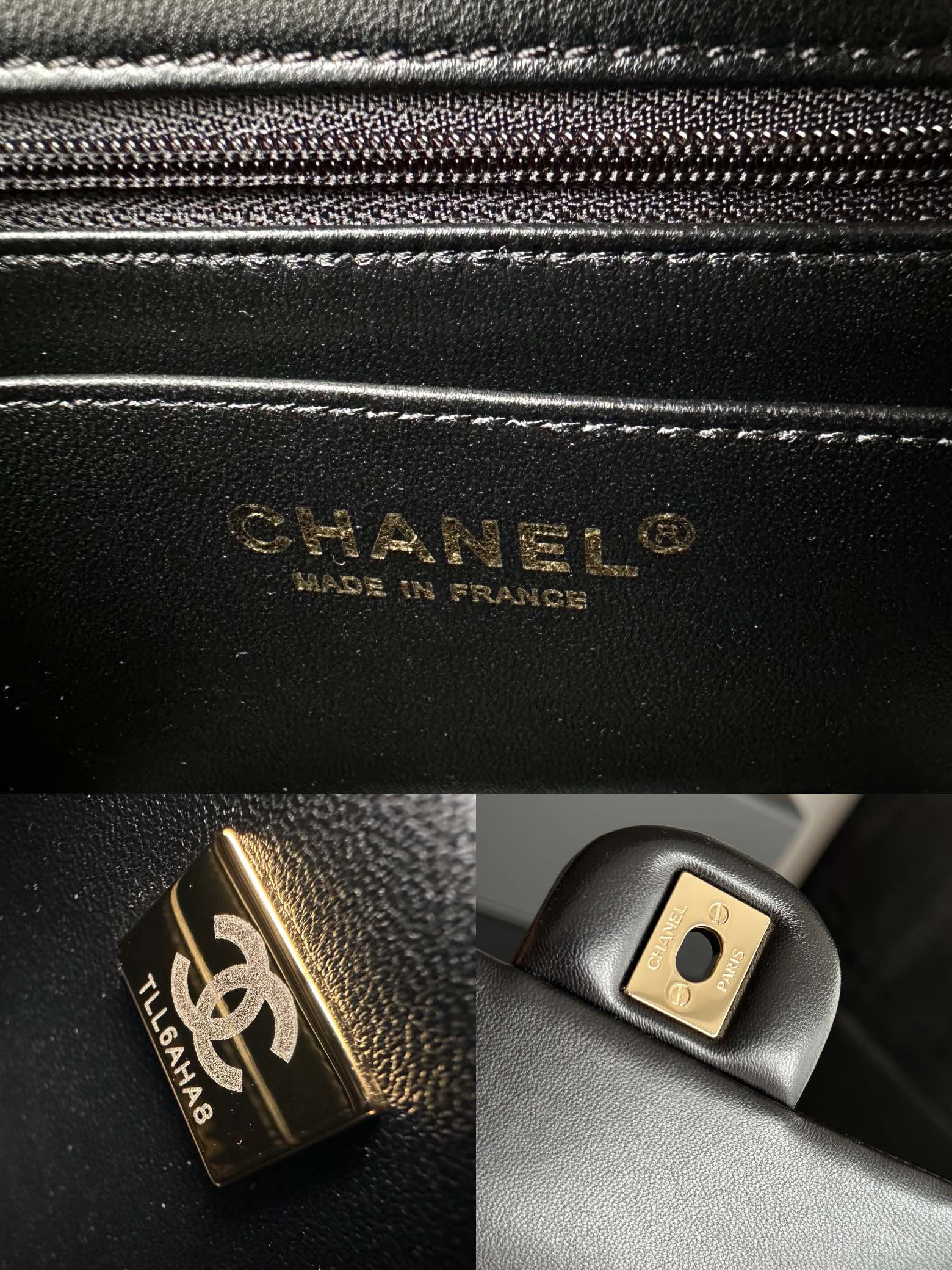 Chanel Grained Calfskin Bag