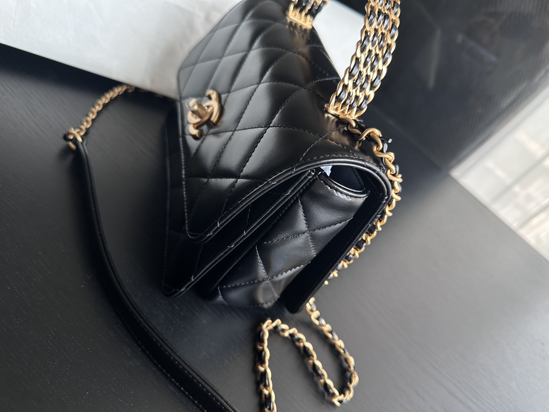 Chanel Calfskin Leather Bag