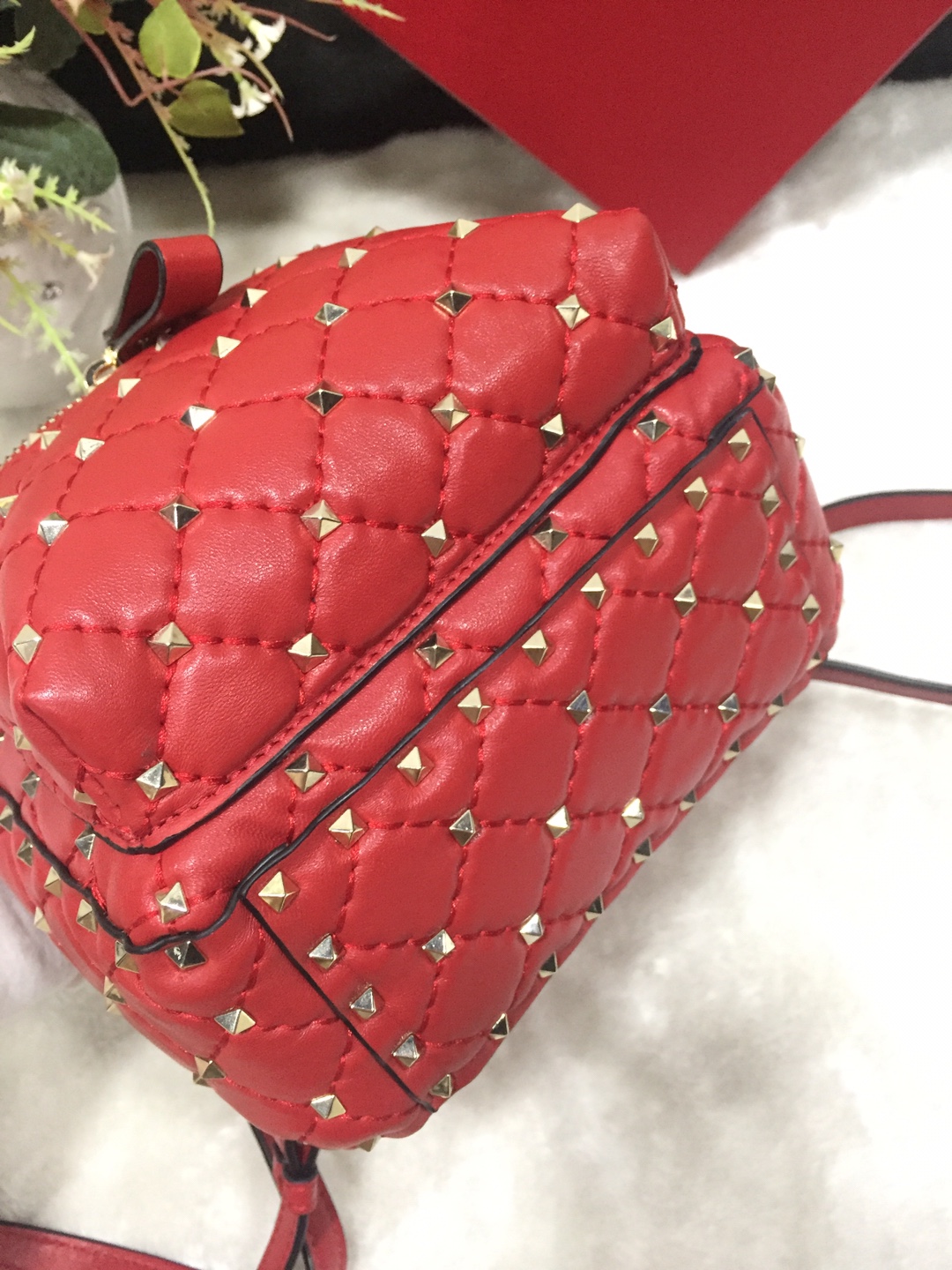 Valentino Sheepskin Backpack