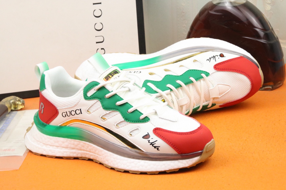 Gucci Exclusive Color-Block Sneakers