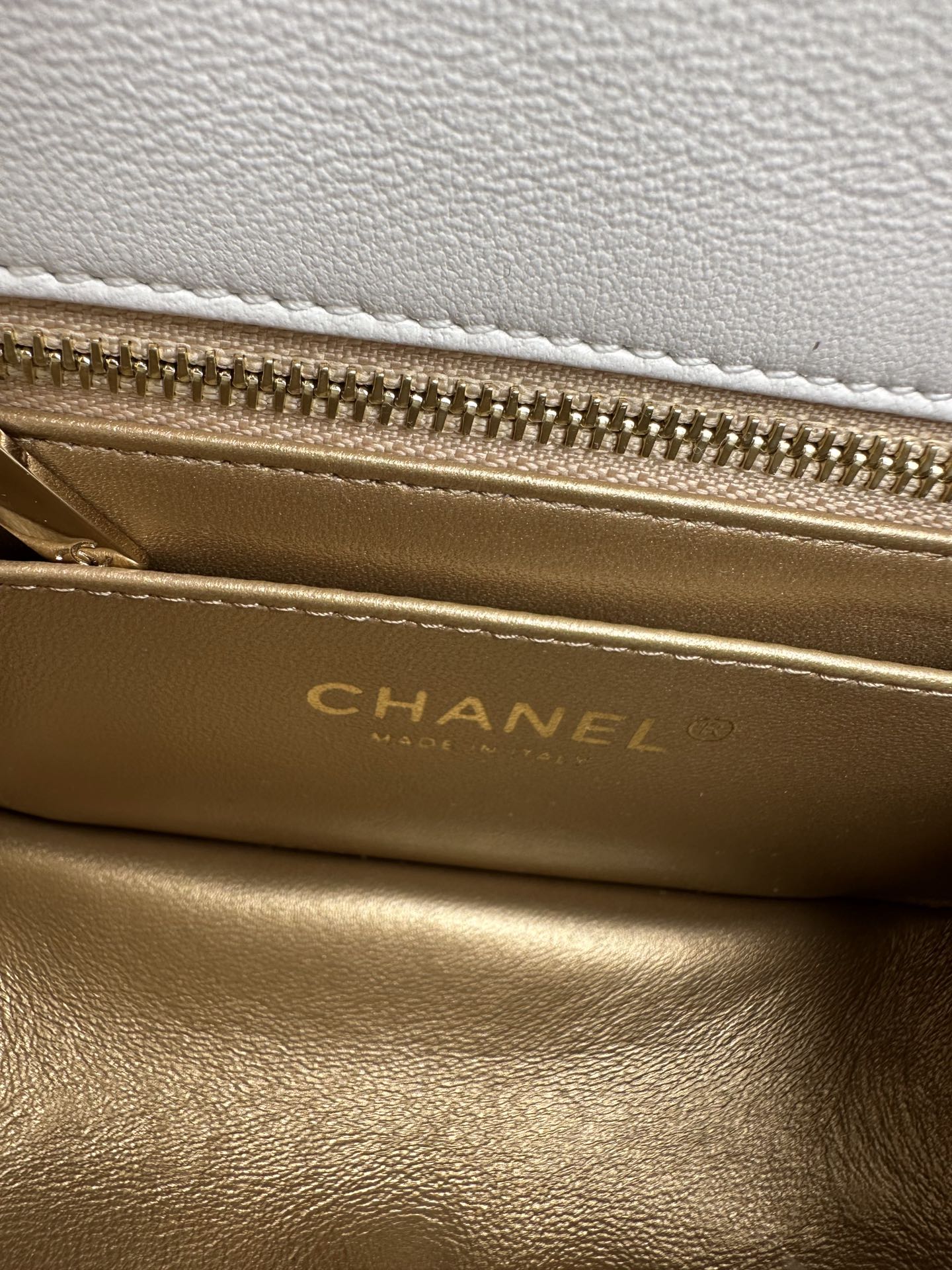 Chanel Black Calfskin Chain Bag