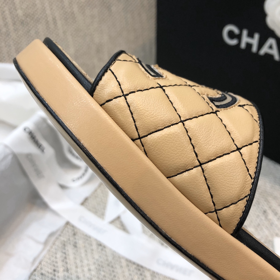 Chanel Soft Leather Slippers