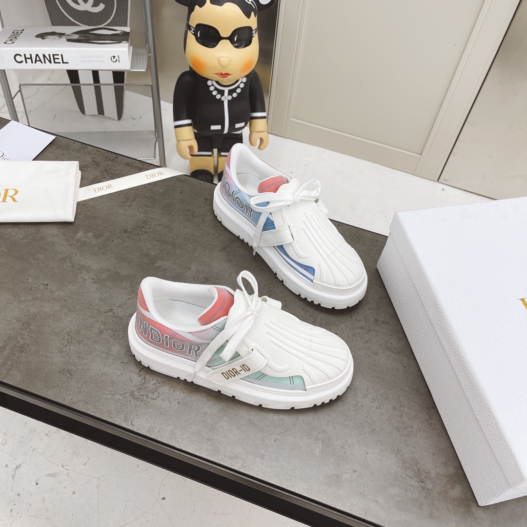DIOR Shell-Toe Sneakers