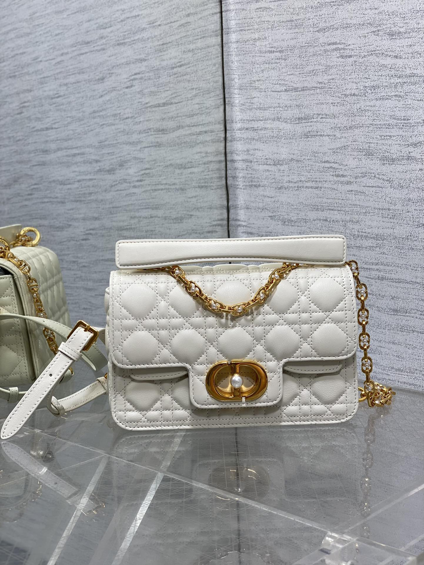 DIOR Jolie Pearl Chain Bag