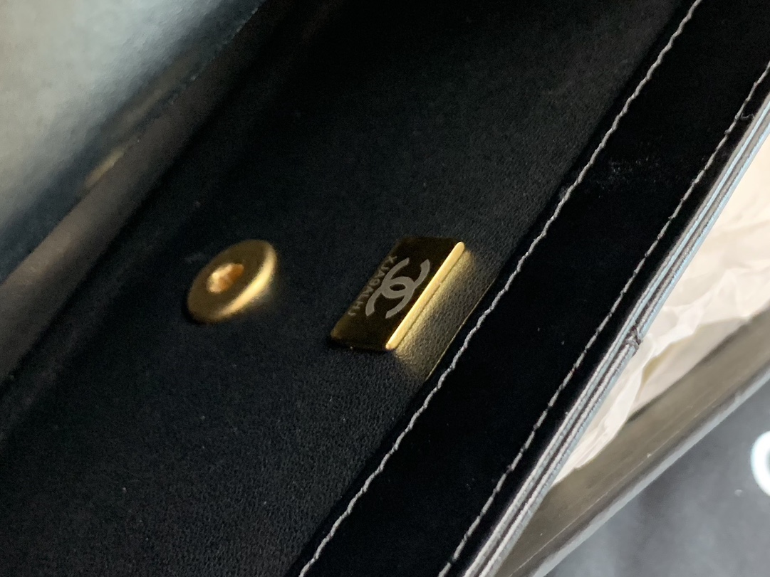 Chanel Calfskin Small Golden Sphere Bag