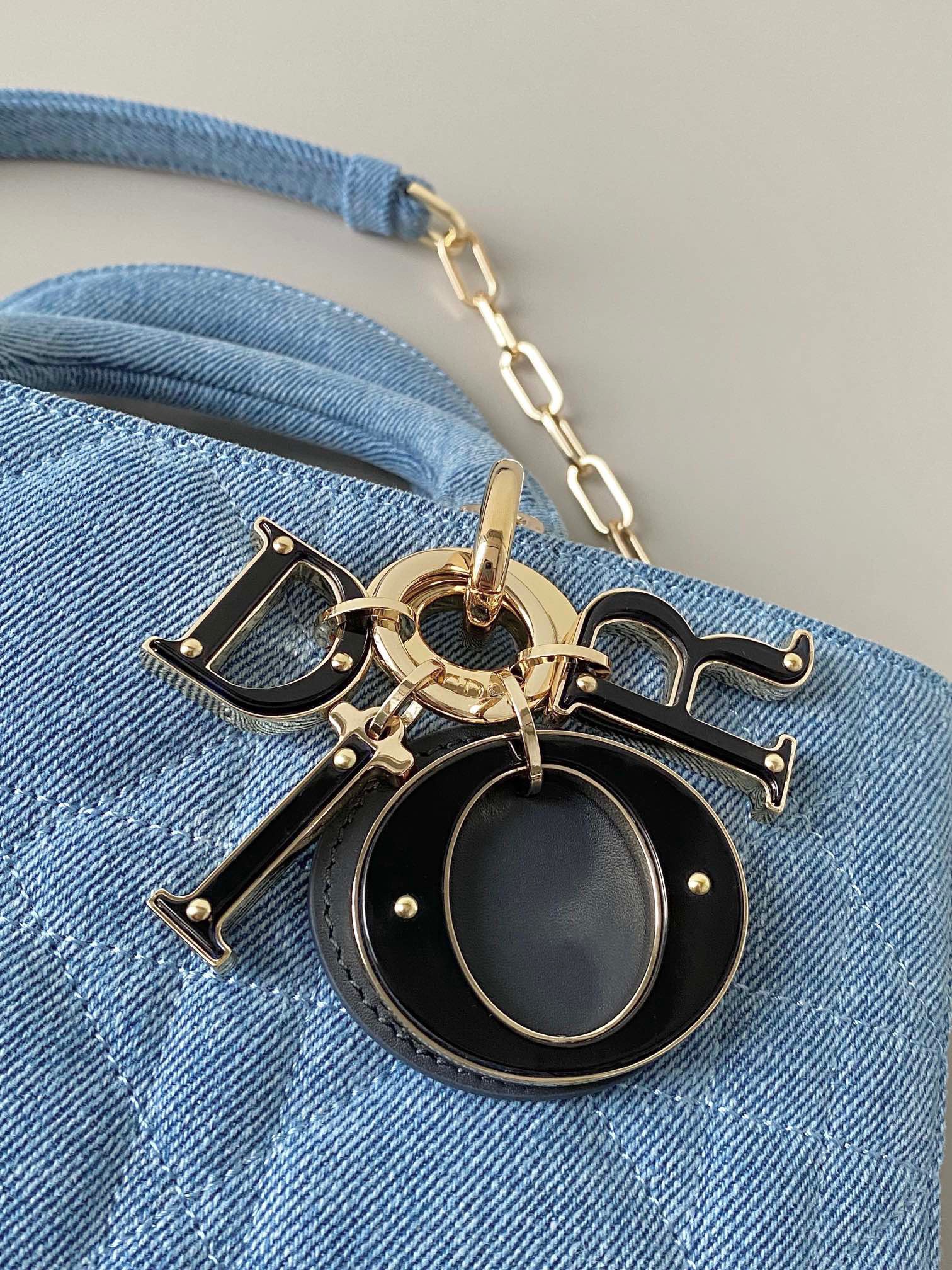 DIOR Denim Jeans Mini Bag