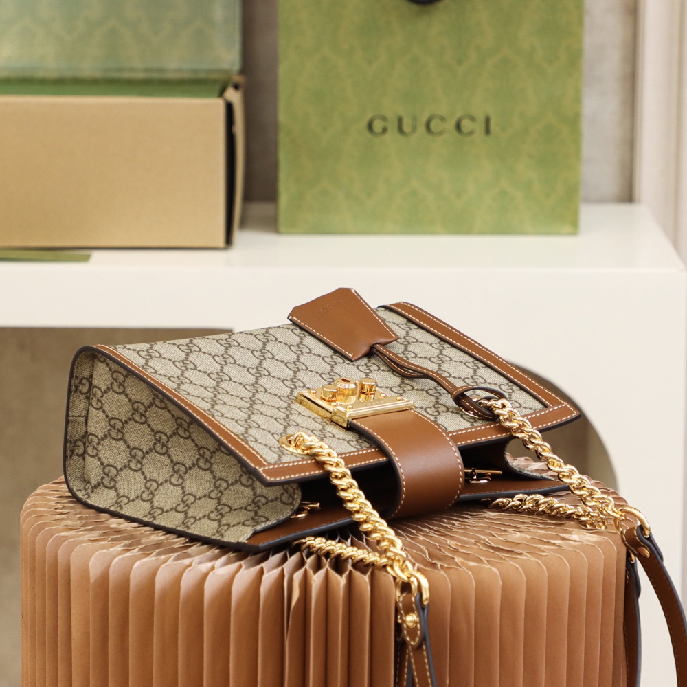 Gucci Classic Vintage-Inspired Leather Single-Shoulder Mini Tote