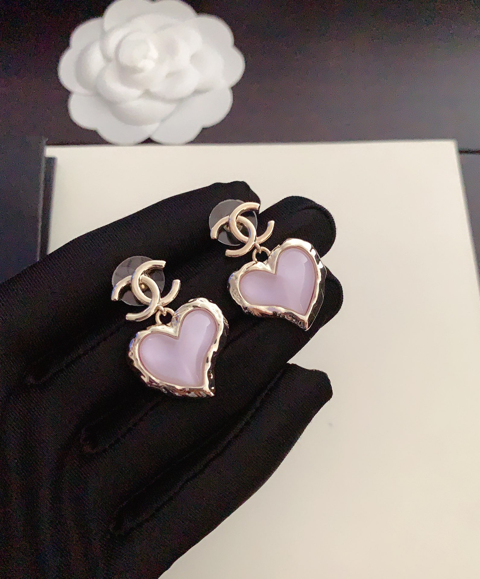 Chanel Metal Earrings