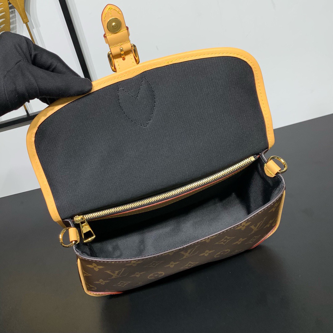 LV Classic Leather Crossbody&Shouder bag