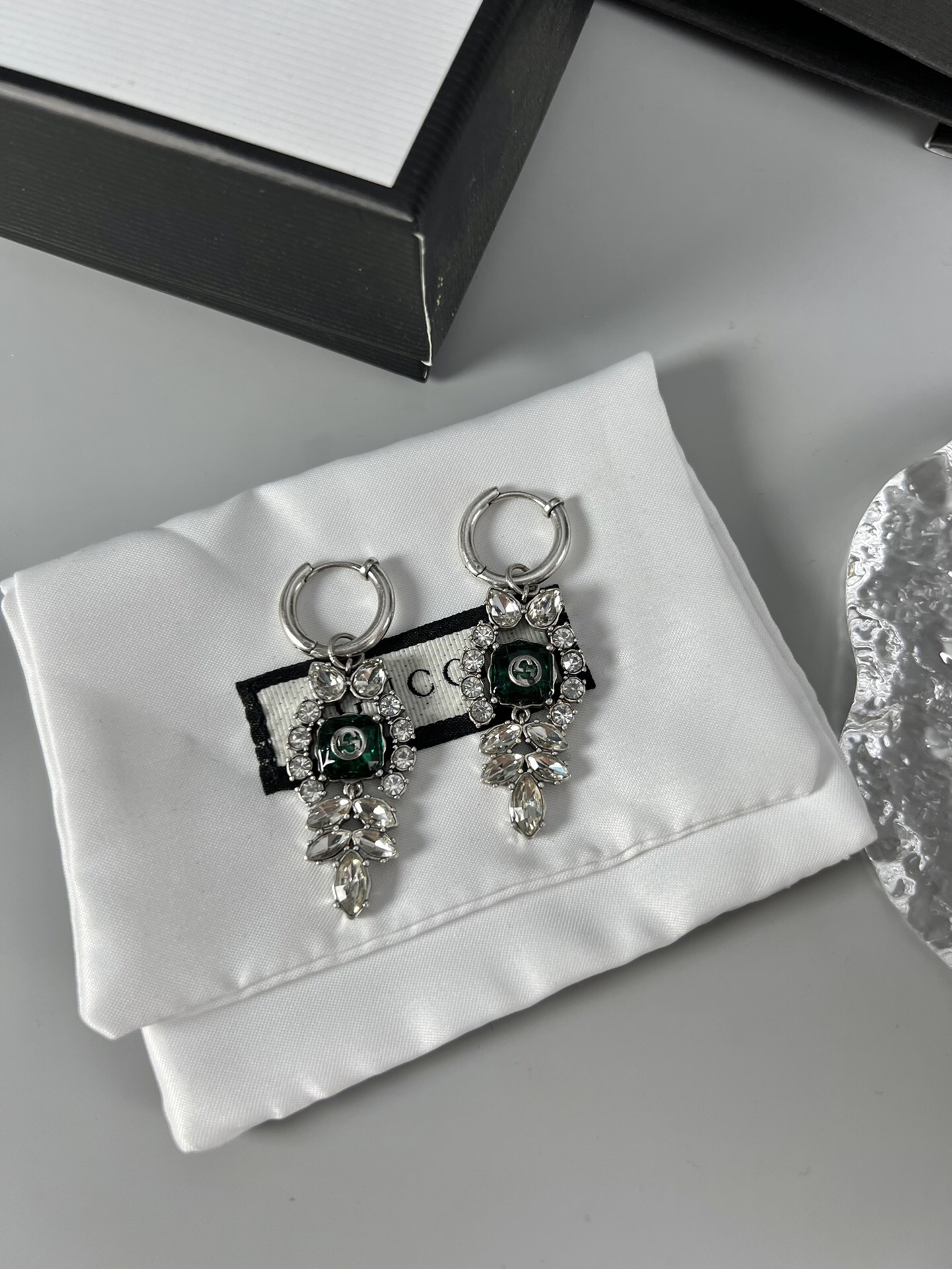 Gucci Vintage Palace-Style Earrings