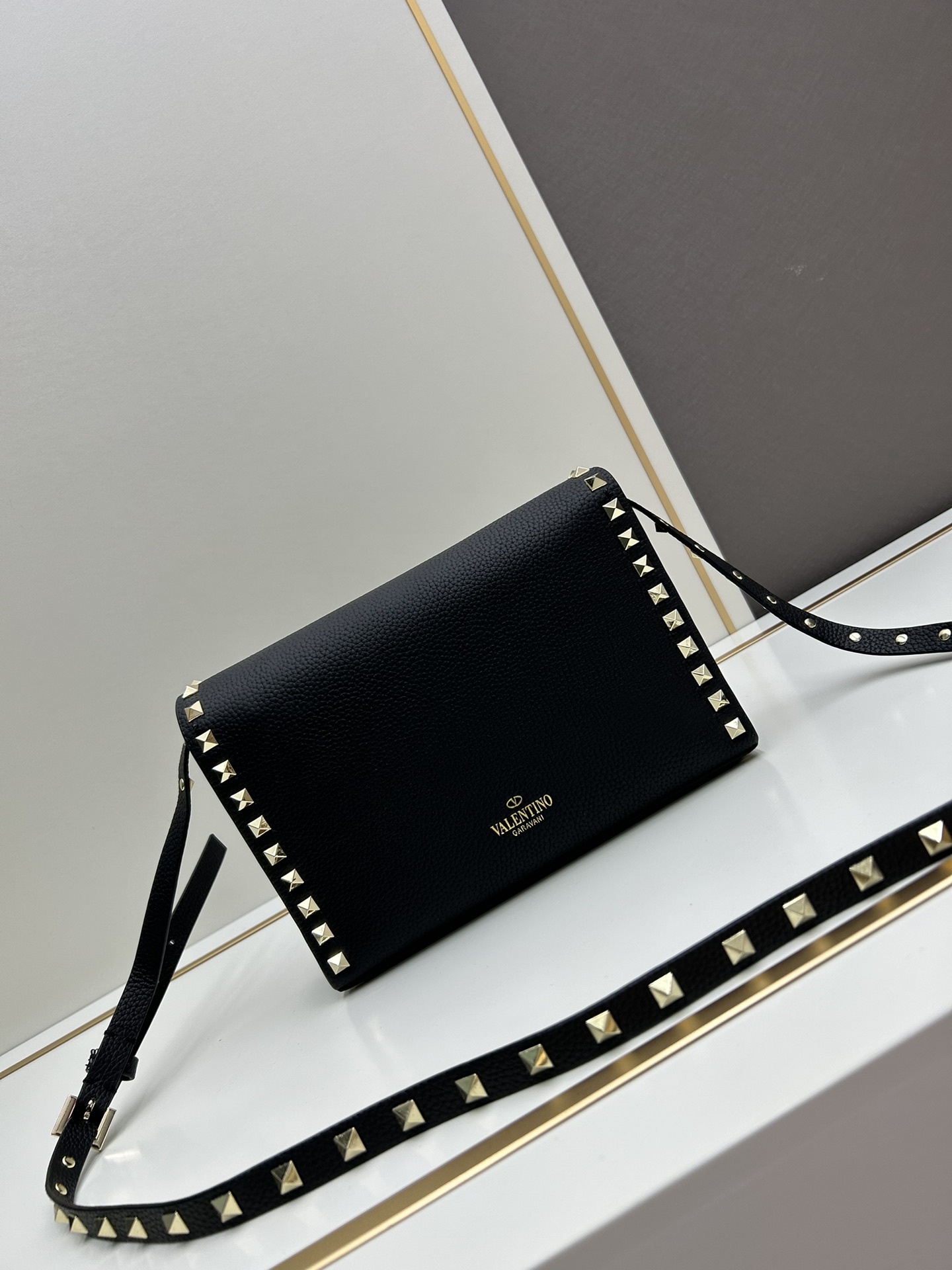Valentino Grainy Leather Crossbody & Shoulder Bag