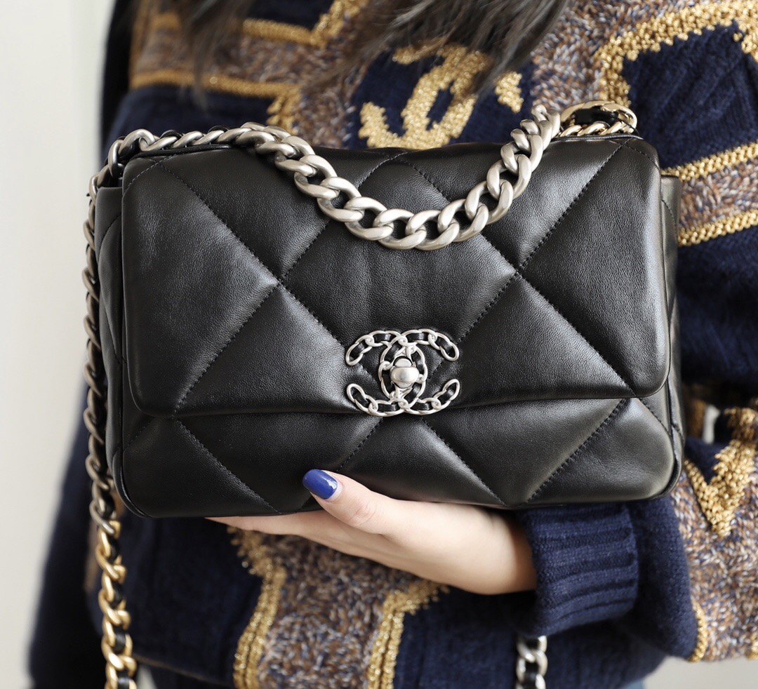 Chanel Black 19 Bag