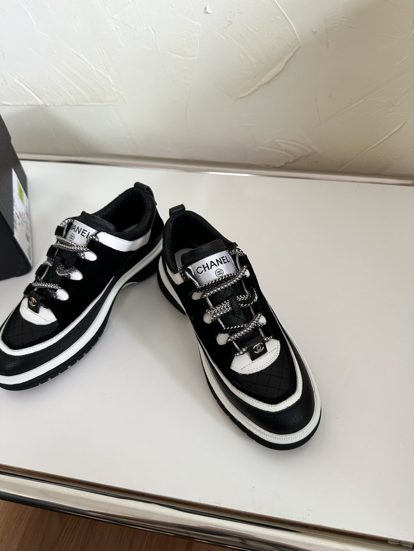 Chanel Soft Sheepskin Sneakers