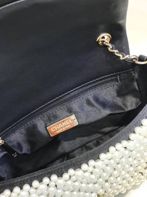 Chanel Pearl Evening Clutch
