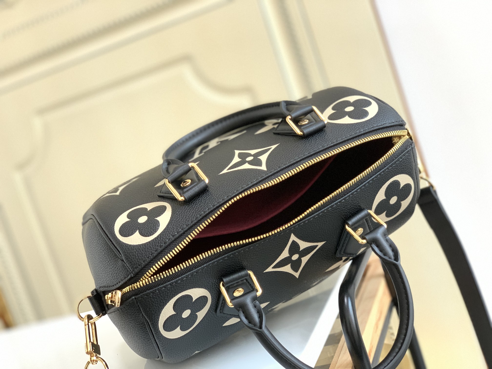 LV Cowhide Handbag