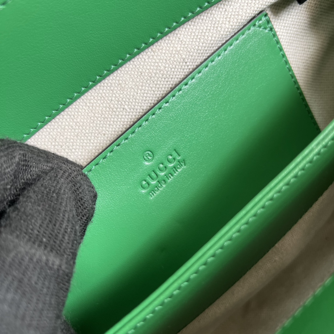 Gucci Sheepskin Chain Crossbody Bag