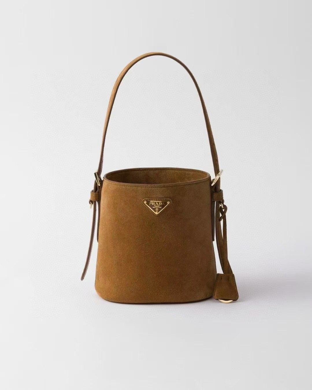 Prada Suede Bucket Bag & Underarm Bag