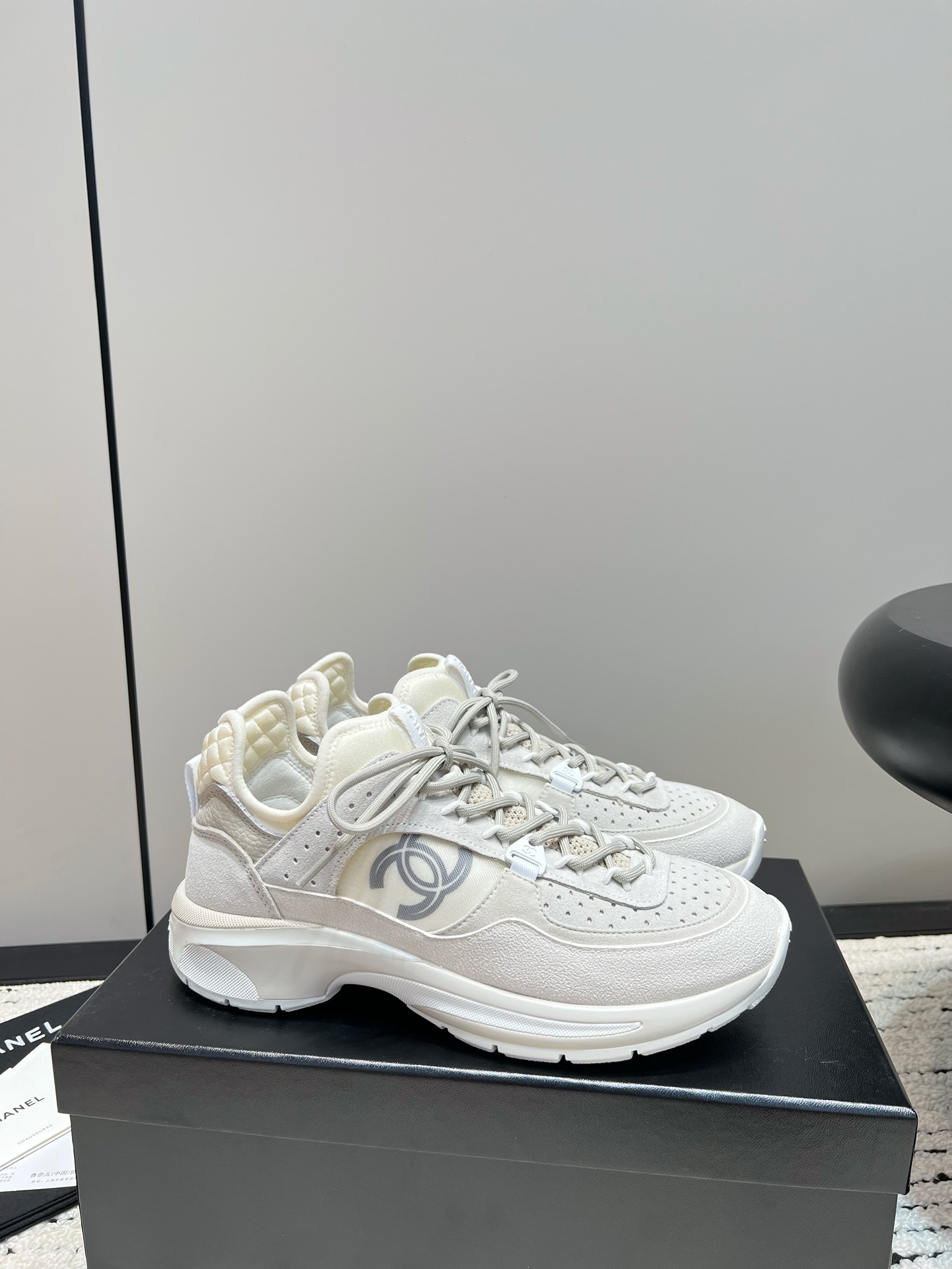 Chanel Versatile Suede Sneakers