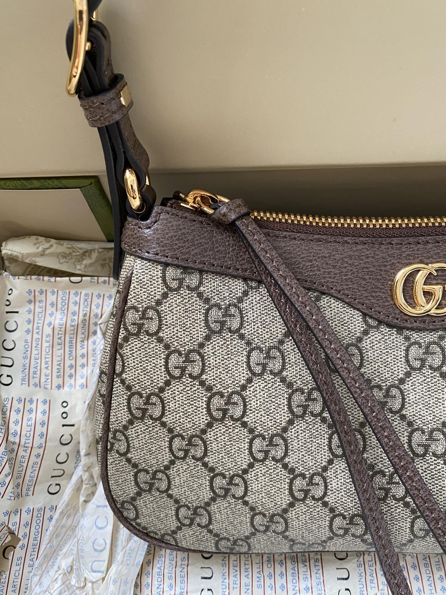 Gucci Classic Monogram Underarm Bag
