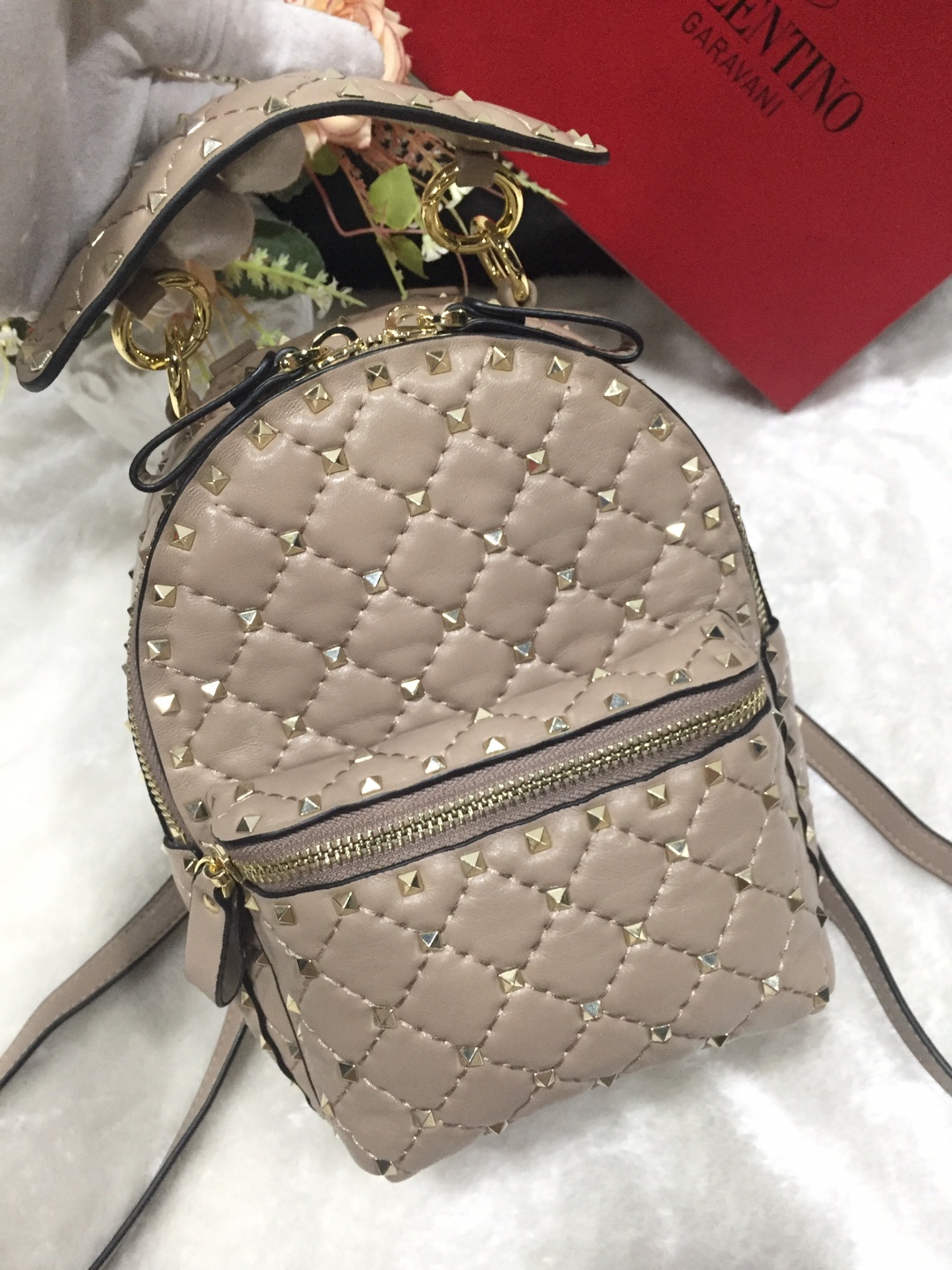 Valentino Sheepskin Backpack