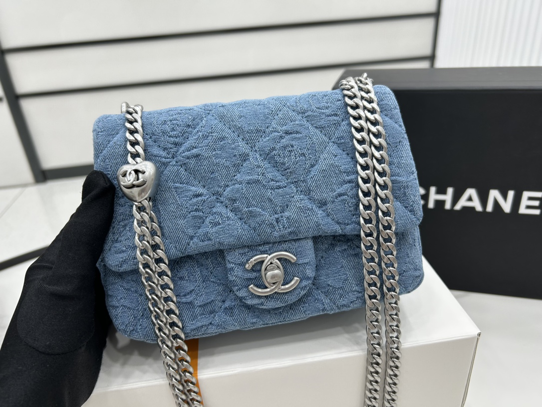 Chanel Denim Crossbody Bag