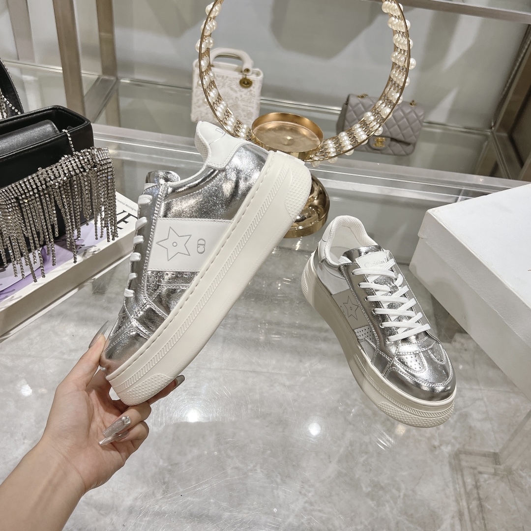 DIOR Thick-Soled Sneakers