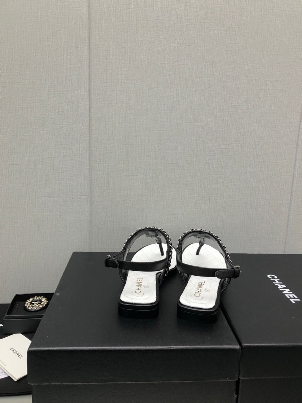 Chanel Flip-Flop Sandals