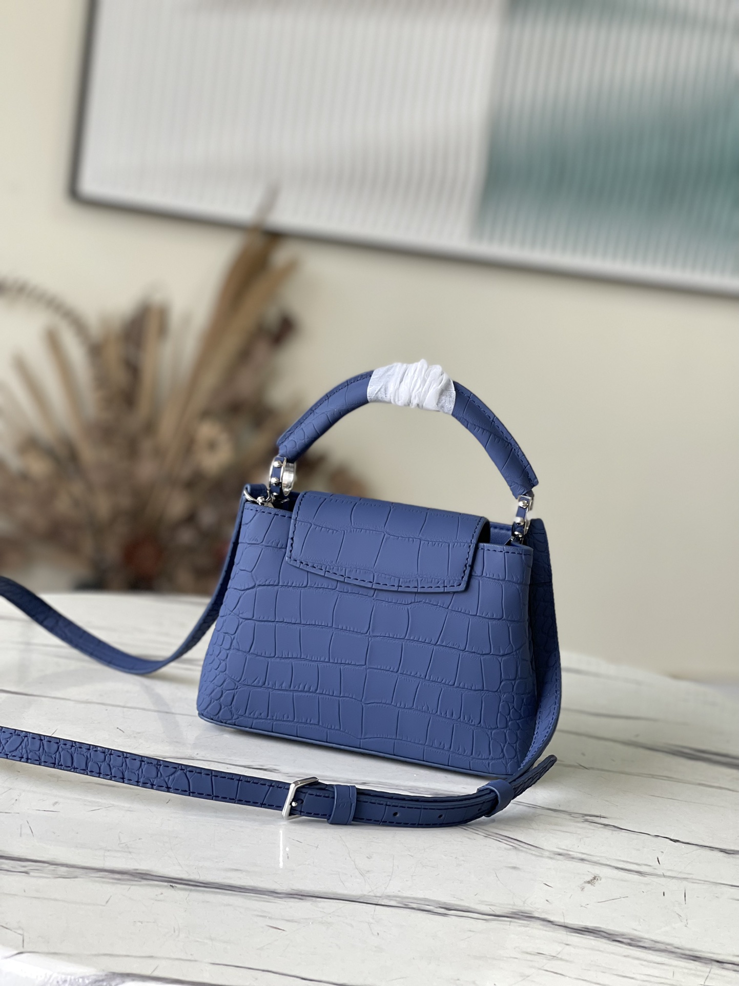 LV Crocodile Leather Handbag