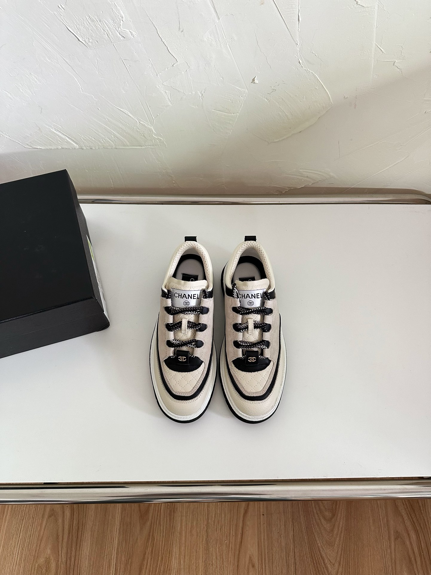 Chanel Soft Sheepskin Sneakers