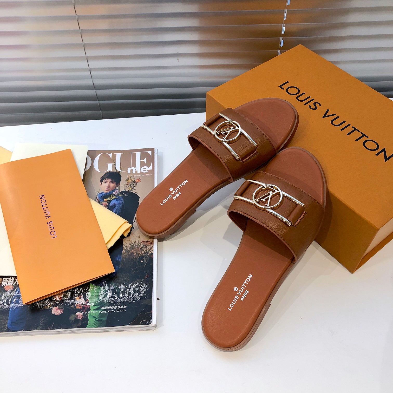 Louis Vuitton Classic Flat Slipper