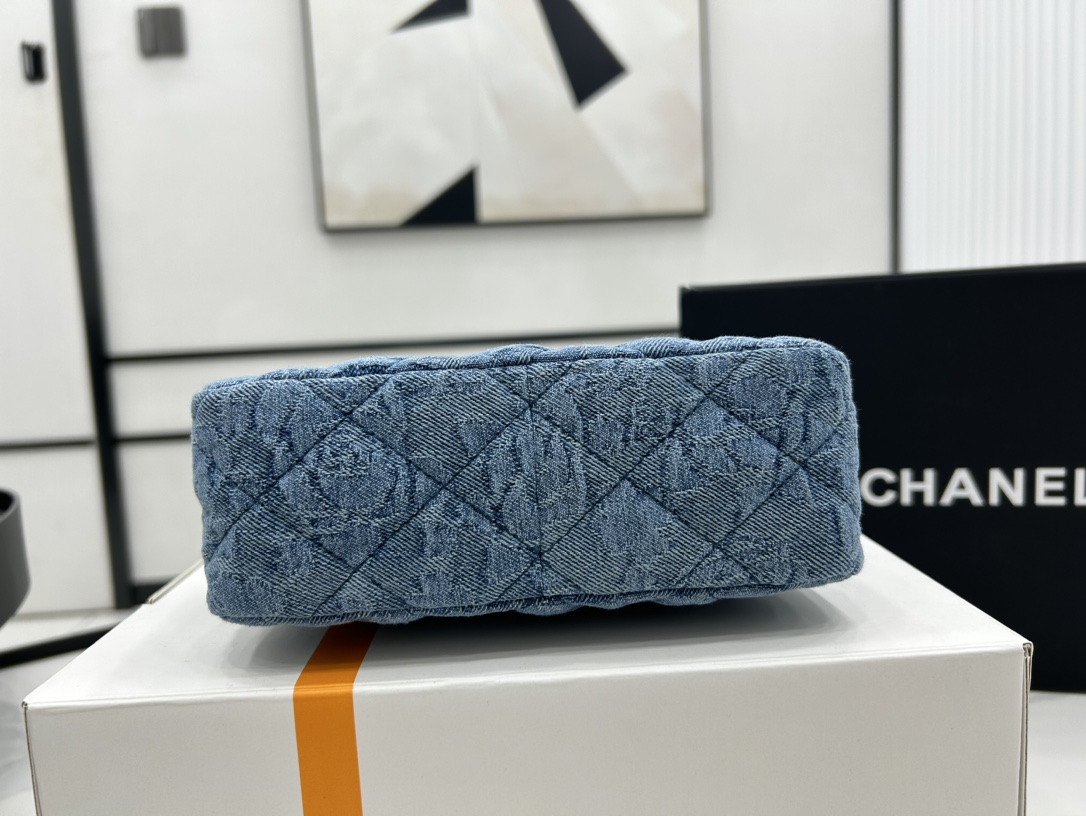 Chanel Denim Chain Bag