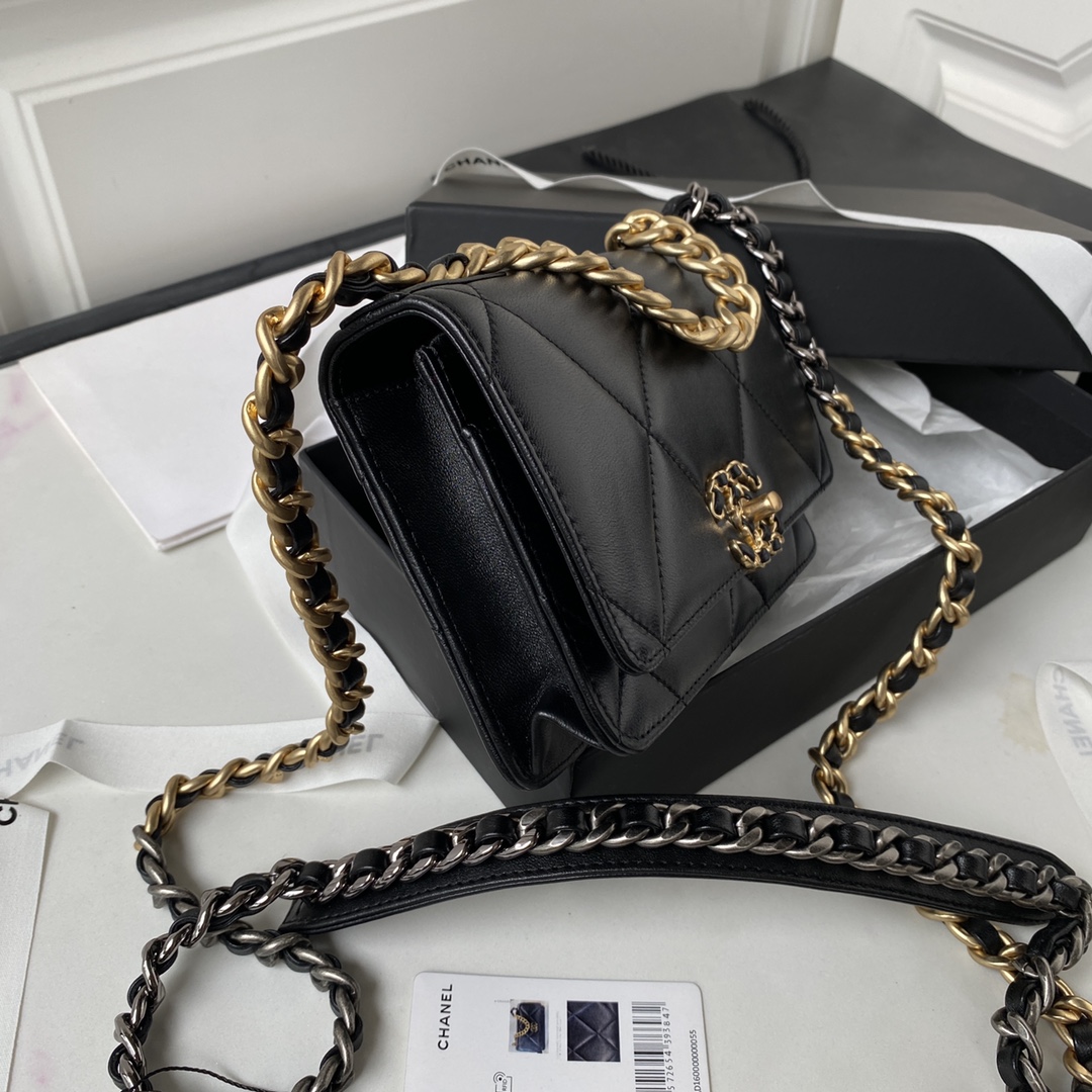 Chanel Lambskin Chevron Bag