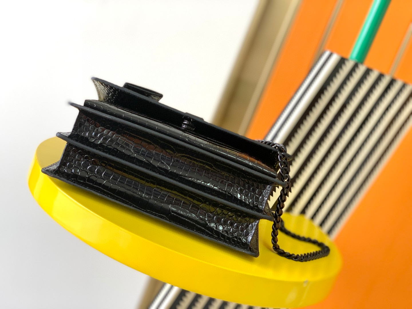 Saint Laurent Classic Chain Shoulder/Crossbody Bag for Women  in Black