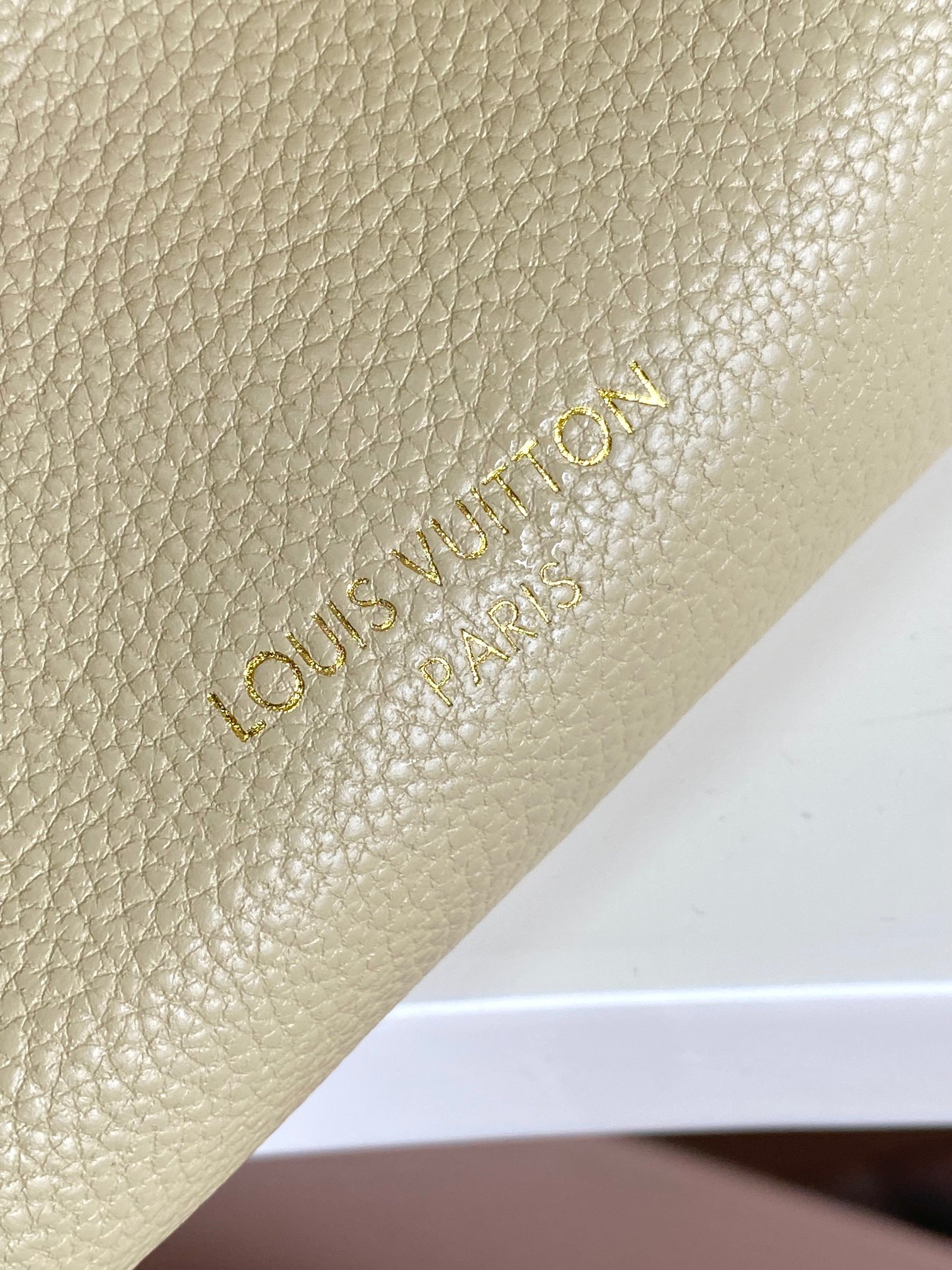 LV Low-Key Hobo Top-Grain Leather Tote Bag