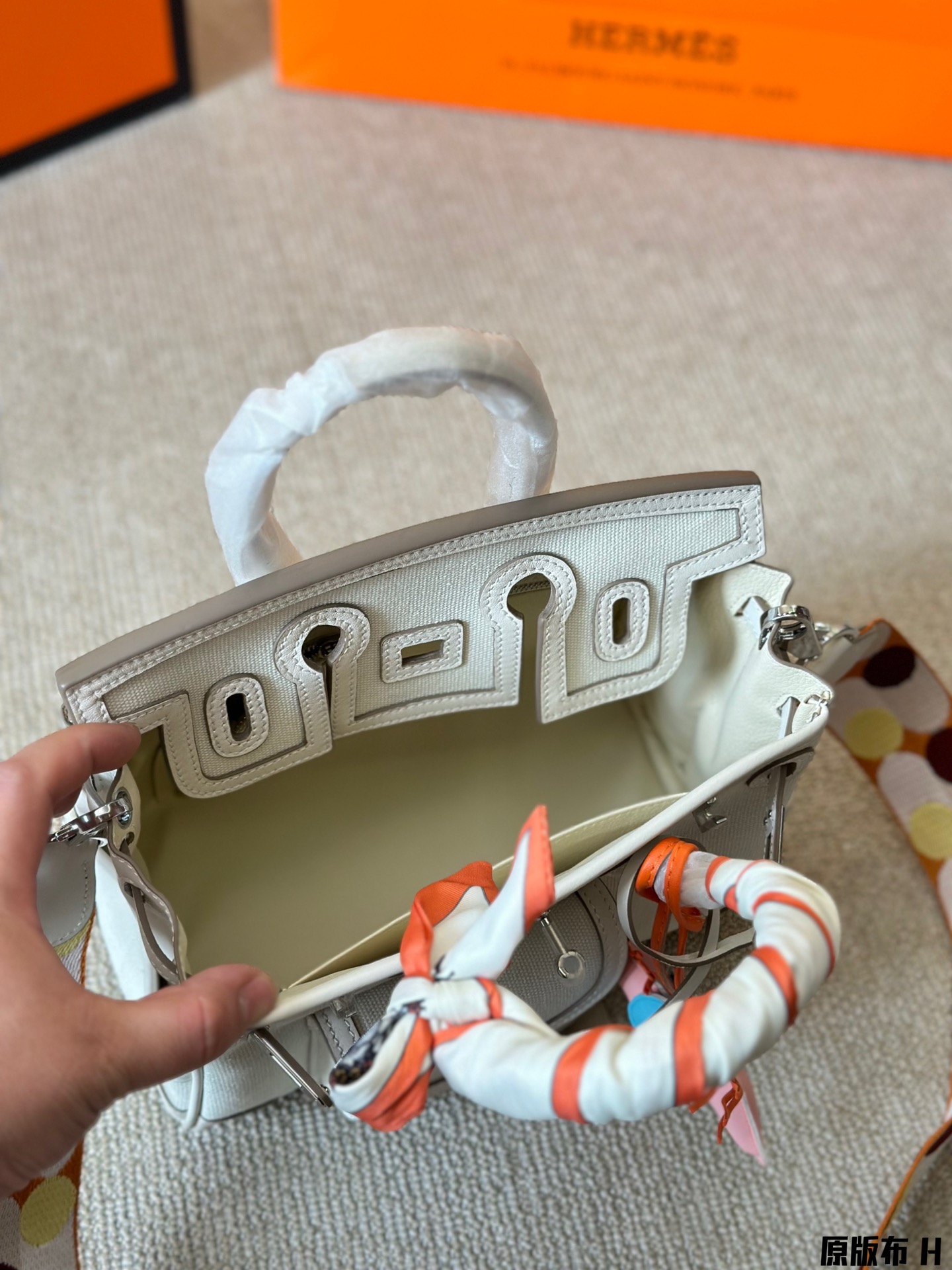 2024 New Arrival: Hermès Peau D'Ane Grain Handbag