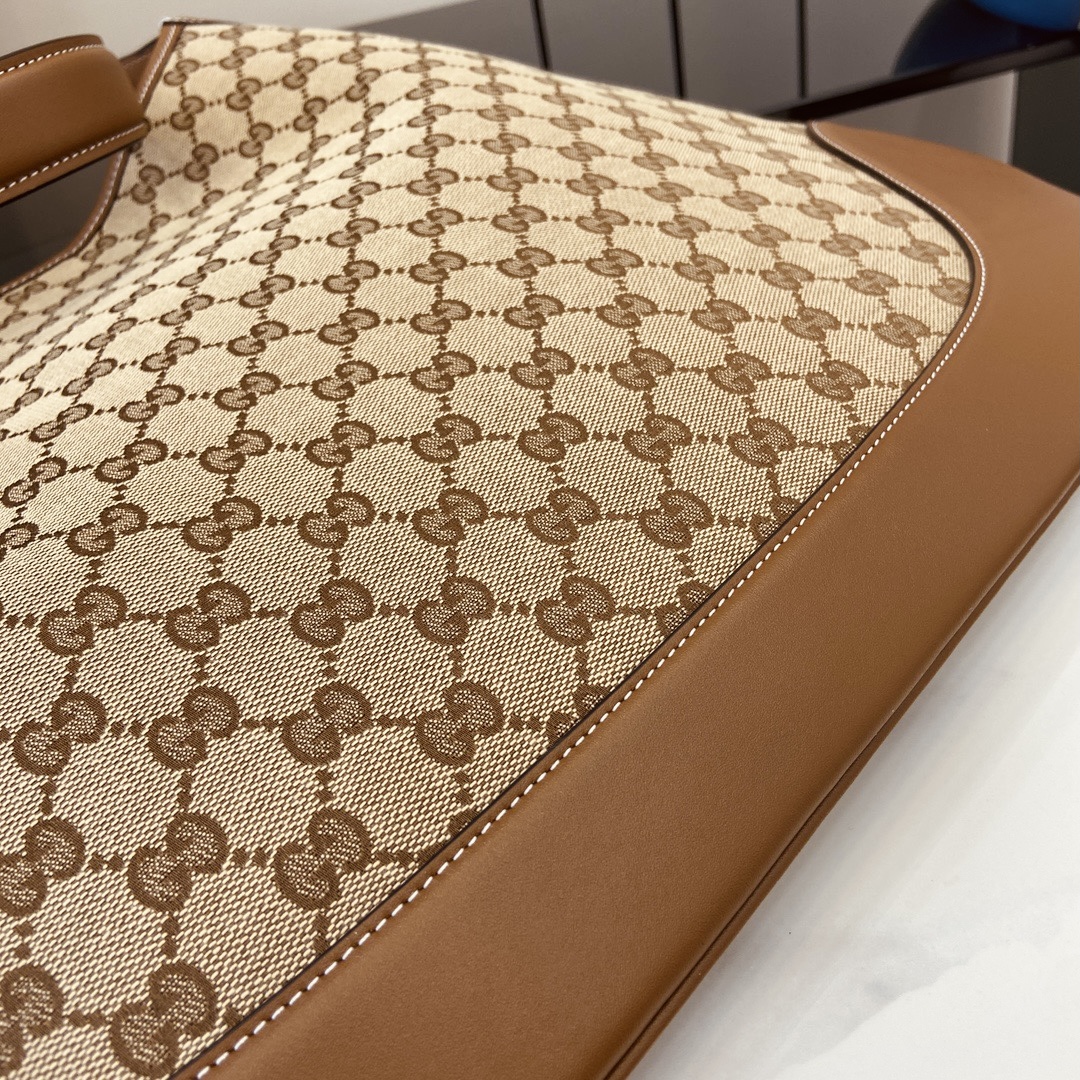 Gucci Double-Lock Medium Shoulder Tote Bag