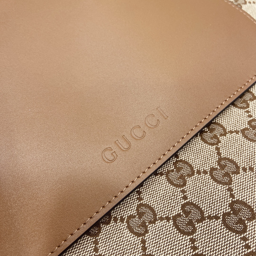 Gucci Double-Lock Medium Shoulder Tote Bag