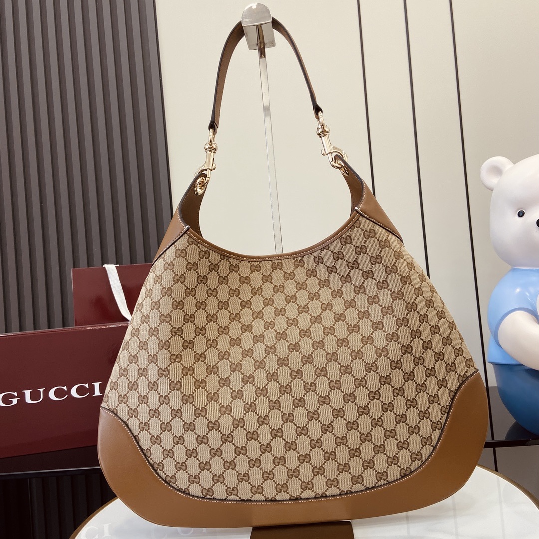 Gucci Double-Lock Medium Shoulder Tote Bag