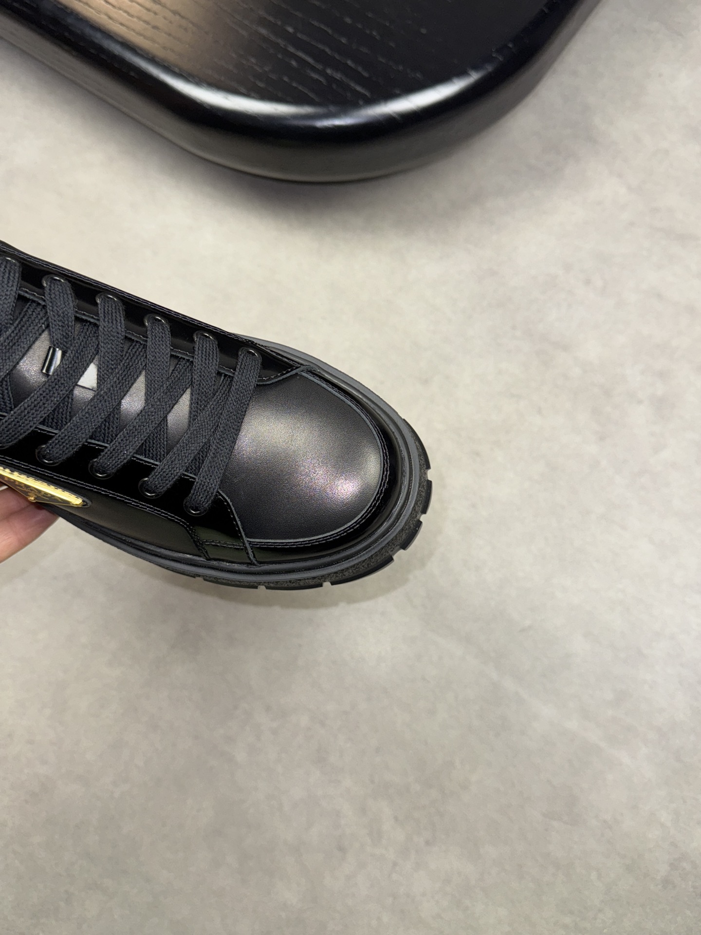 Prada Napa Calfskin Sneakers