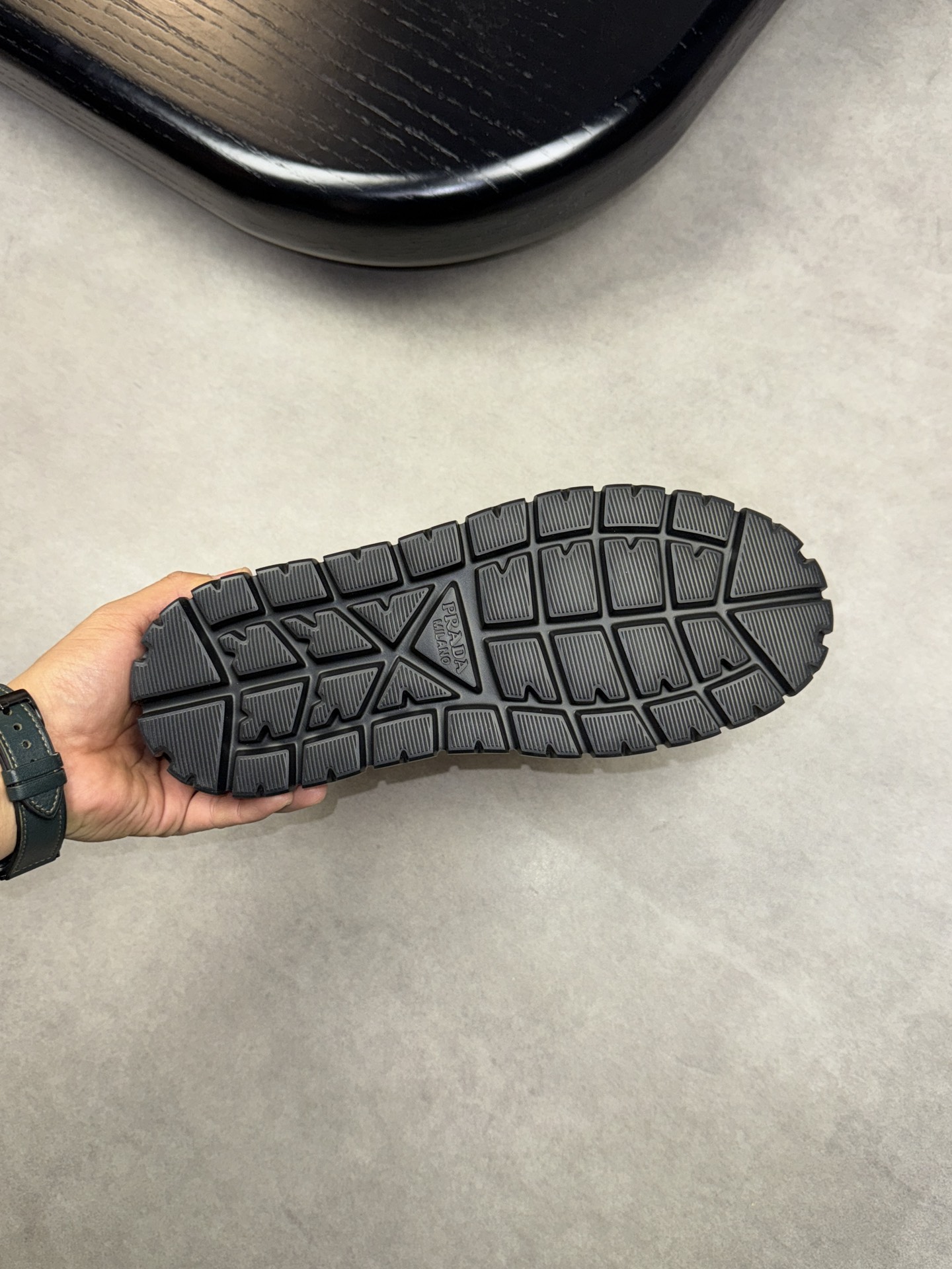 Prada Napa Calfskin Sneakers