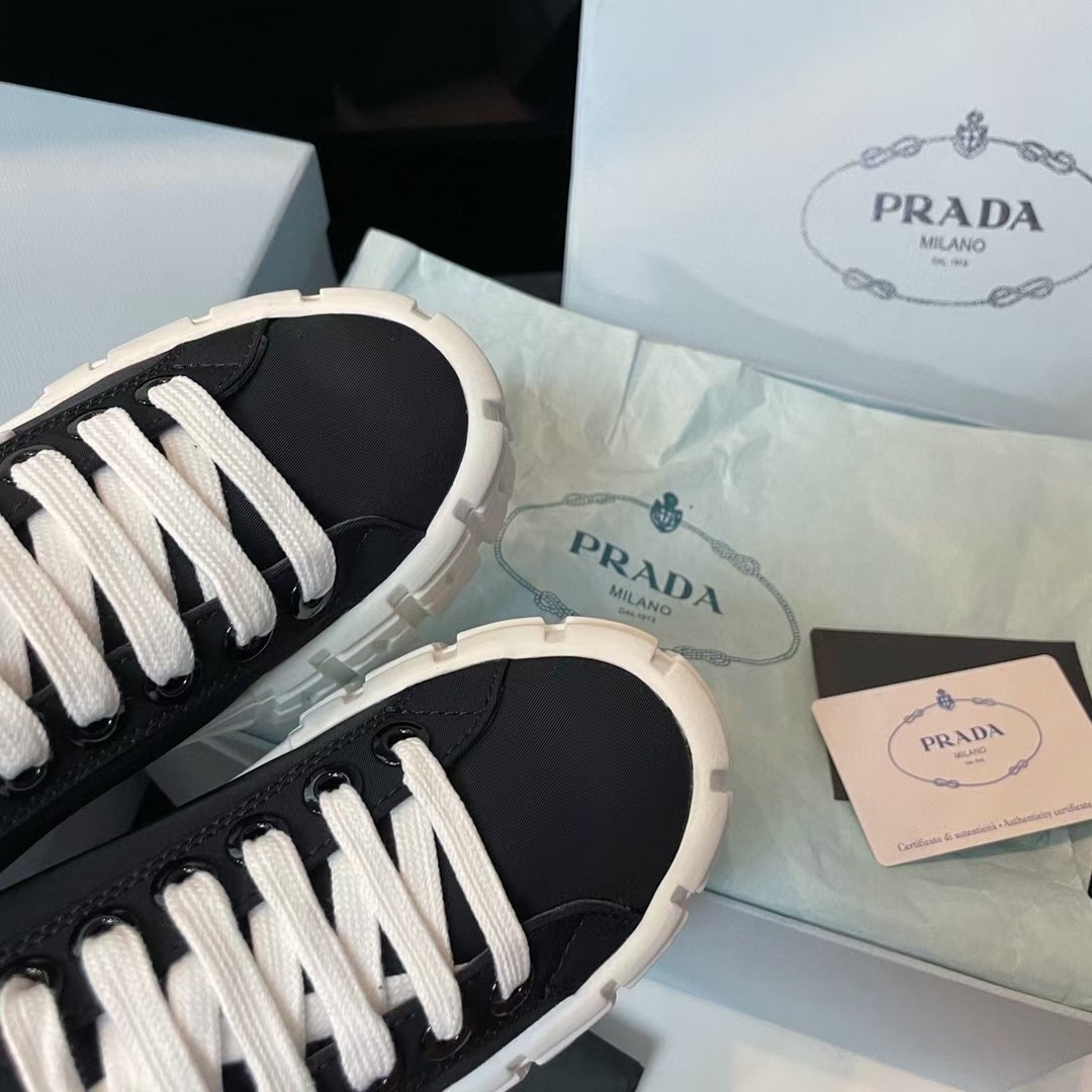 Prada Chunky Sole Sneakers