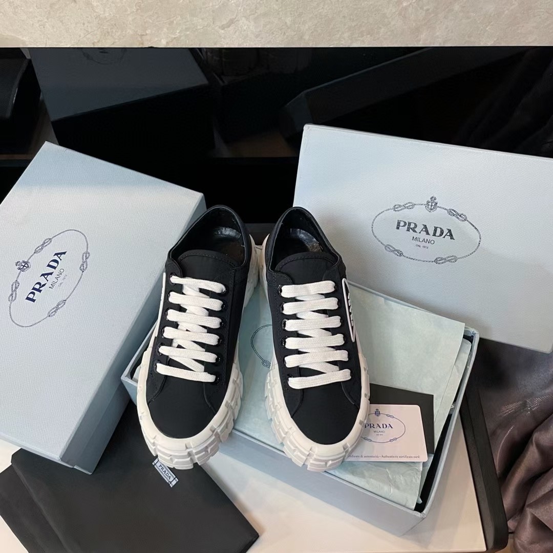 Prada Chunky Sole Sneakers