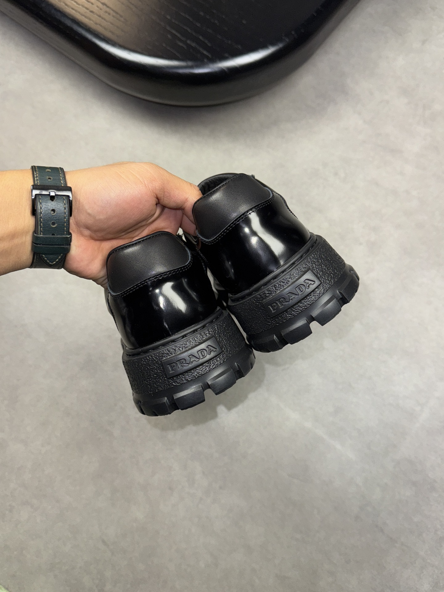 Prada Napa Calfskin Sneakers