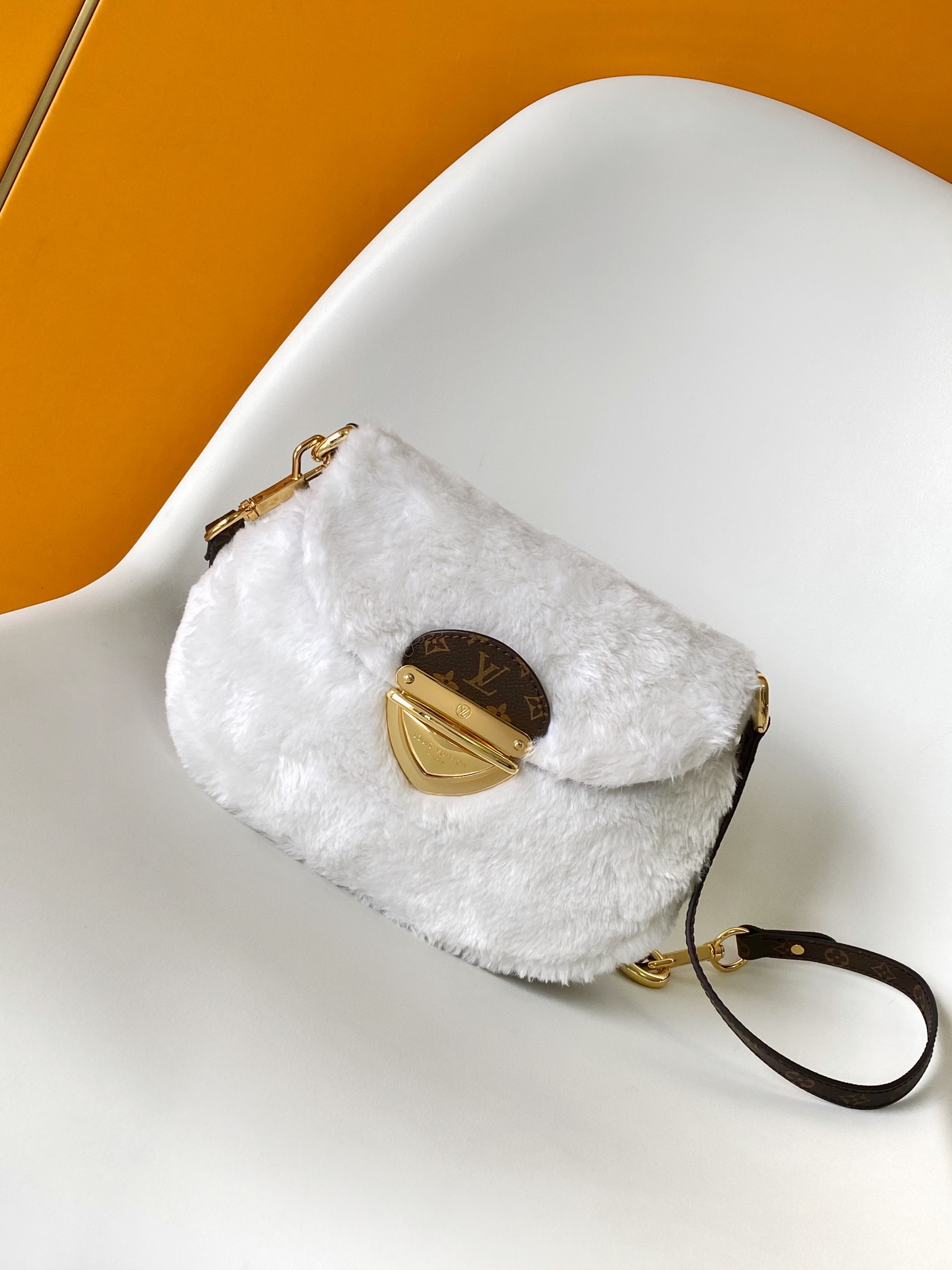 LV Sunset Wool Handbag