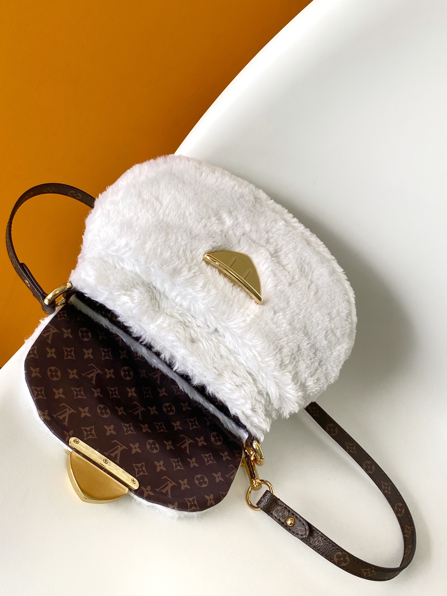 LV Sunset Wool Handbag