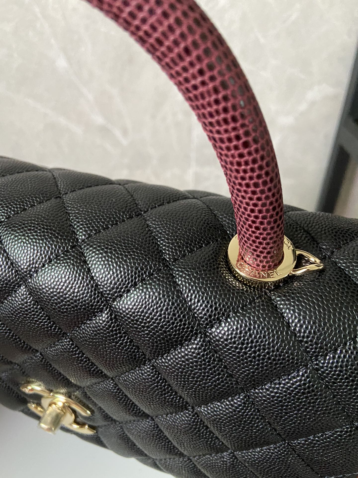 Chanel Caviar Leather Handbag & Crossbody Bag