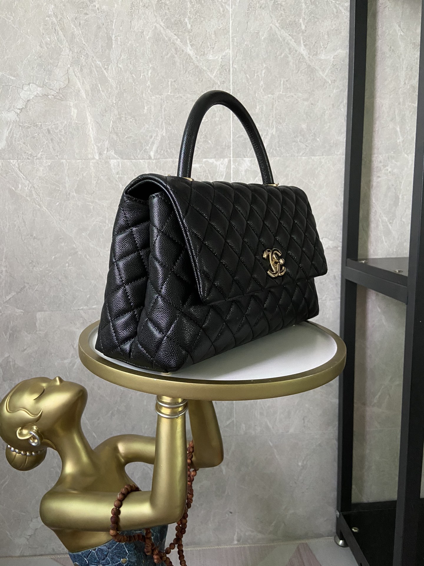 Chanel Caviar Leather Handbag & Crossbody Bag