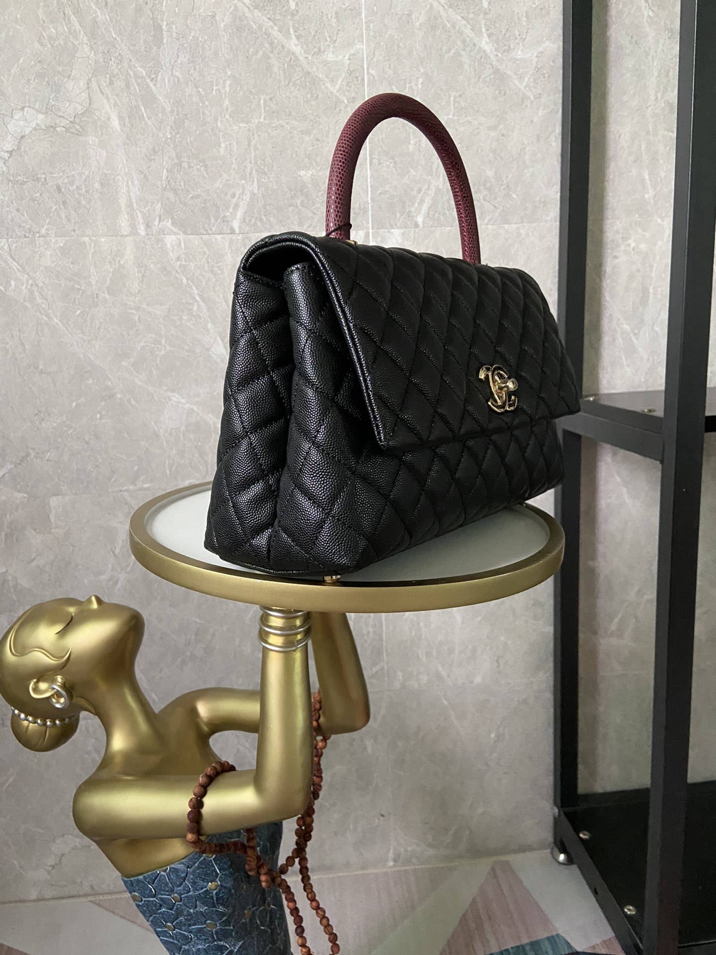 Chanel Caviar Leather Handbag & Crossbody Bag