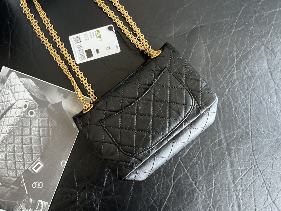 Chanel Vintage Calfskin Chain Bag